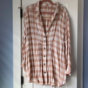 NWT free people button up